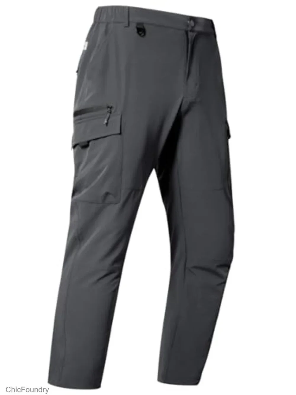 Men's Cargo Hiking Pants Lightweight Quick Dry Outdoor Sweatpants Multi Pockets